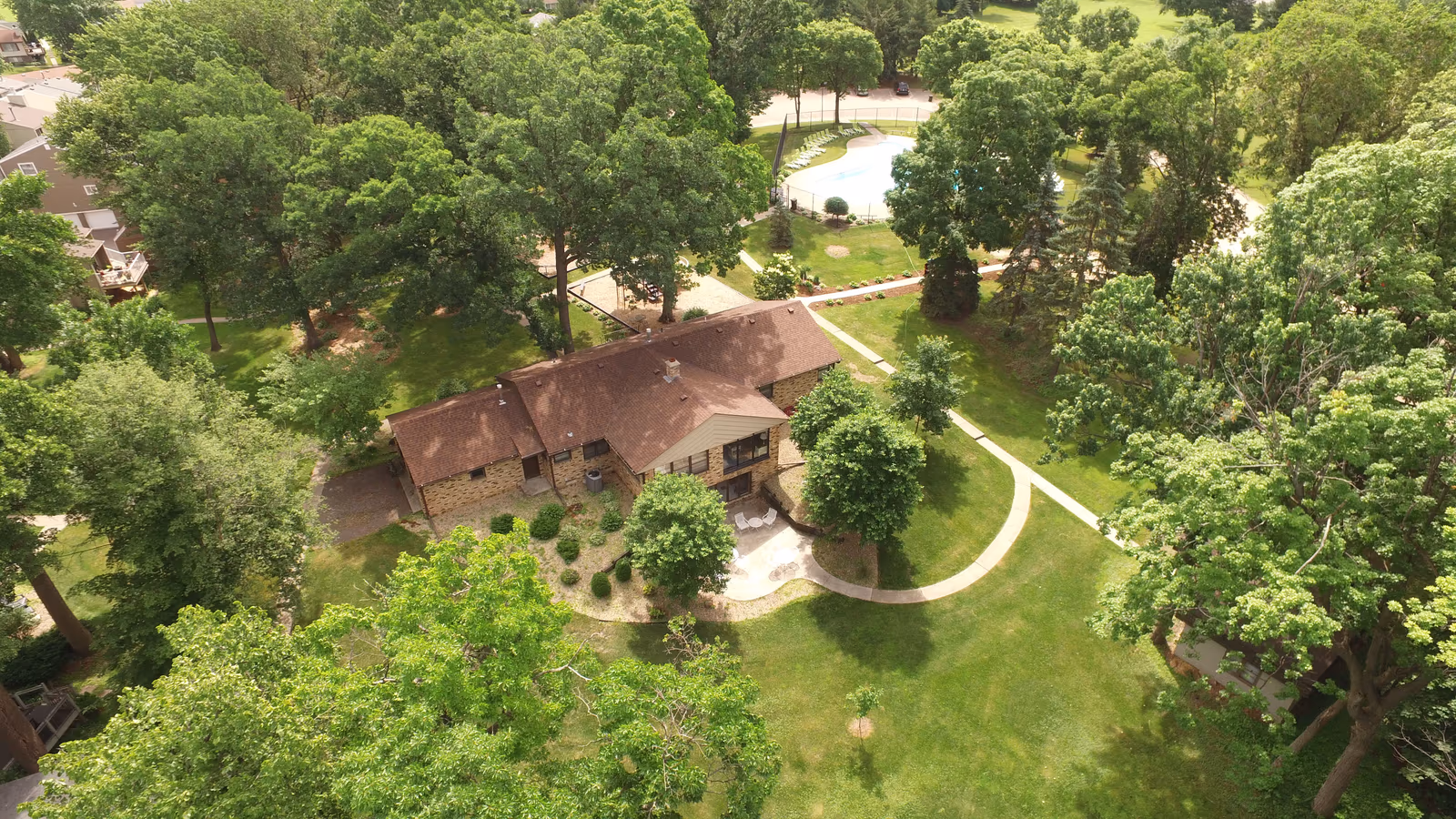 Tiburon Clubhouse Aerial