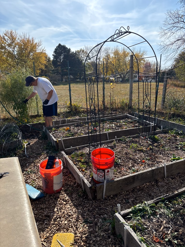 Tiburon Residents in the Community Garden